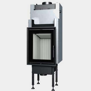 Steel energy-efficient fireplaces heating system boiler Aquatic WH 450