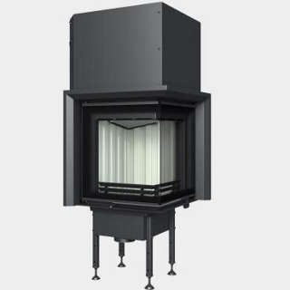 Steel energy-efficient fireplaces heating system boiler Aquatic-WH V 450 E