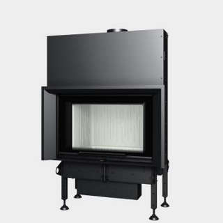 Steel energy-efficient fireplaces heating system boiler Aquatic WH V 80