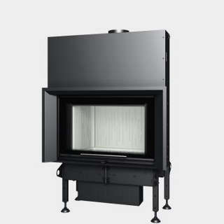 Steel energy-efficient fireplaces heating system boiler Aquatic WH V 85 