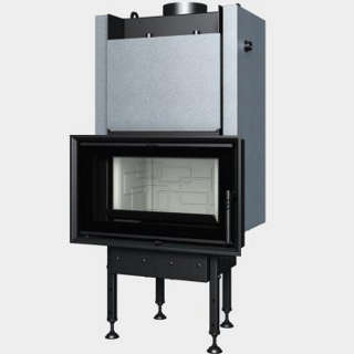 Steel energy-efficient fireplaces heating system boiler Aquatic WH 650