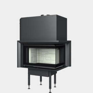 Steel energy-efficient fireplaces heating system boiler Aquatic WH V 650 CP