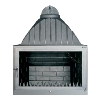 Cast-Iron Energy-Efficient & Thermodynamic Fireplace TA 800 Straight