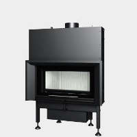 Steel Energy-Efficient Boiler Fireplace - Radiator 