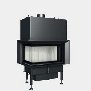 Steel energy-efficient fireplaces heating system boiler Aquatic WH V 80 CL