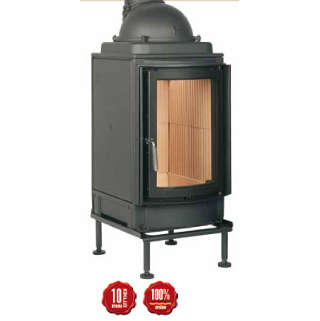 Cast-iron energy-efficient & thermodynamic fireplace HKD 2.2 r