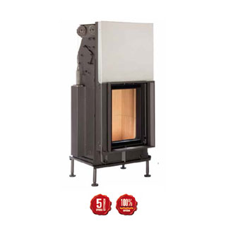 Steel energy-efficient fireplaces heating system boiler HKD 2.2k-SK