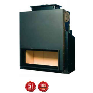 Steel energy-efficient fireplaces heating system boiler kamin-kessel 38/86