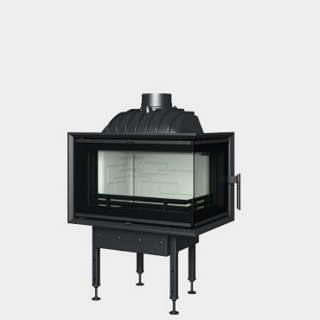 Cast-iron energy-efficient fireplace Optim 6 CP